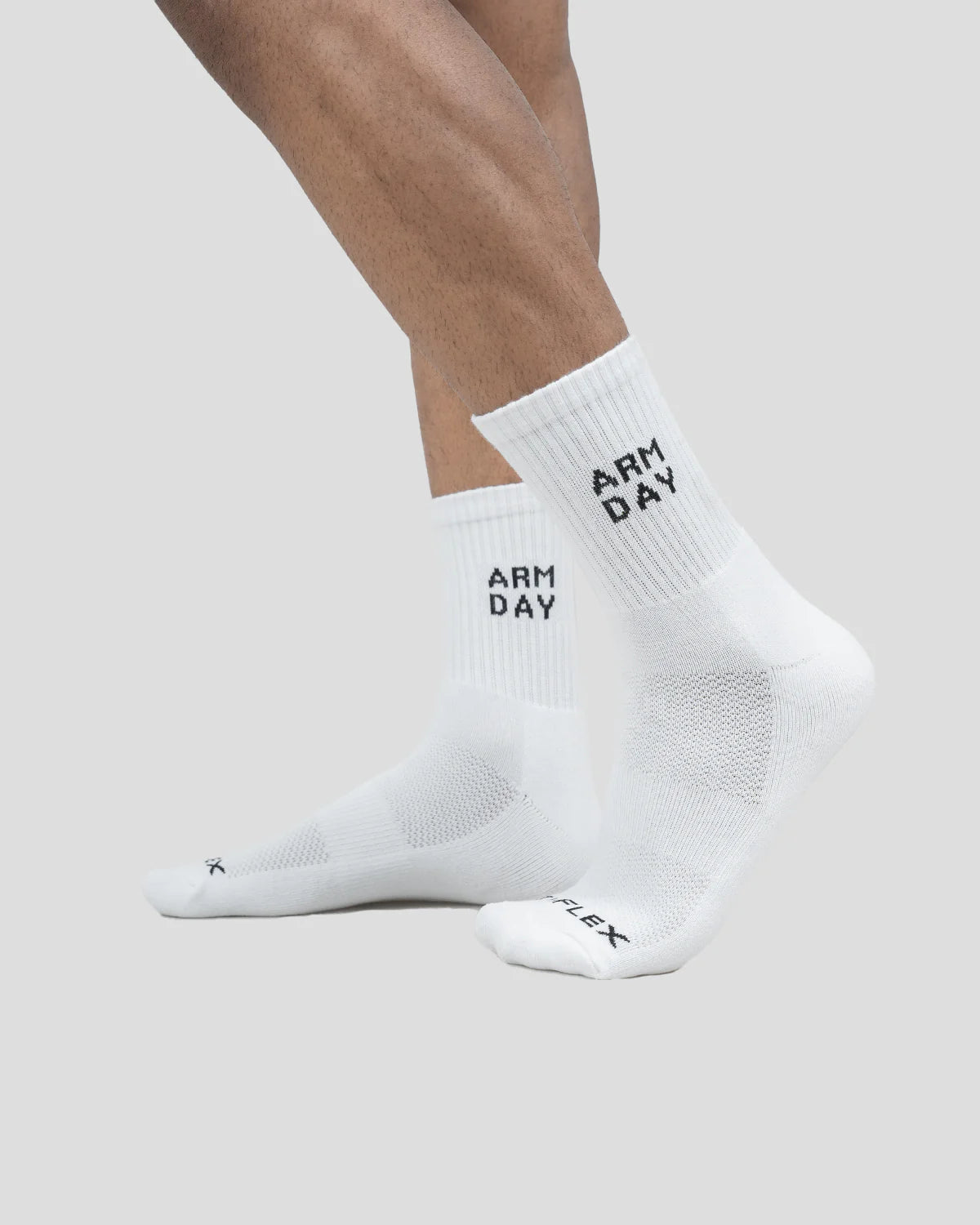 Athflex - Training Crew Socks (Pack Of 5 ) - White