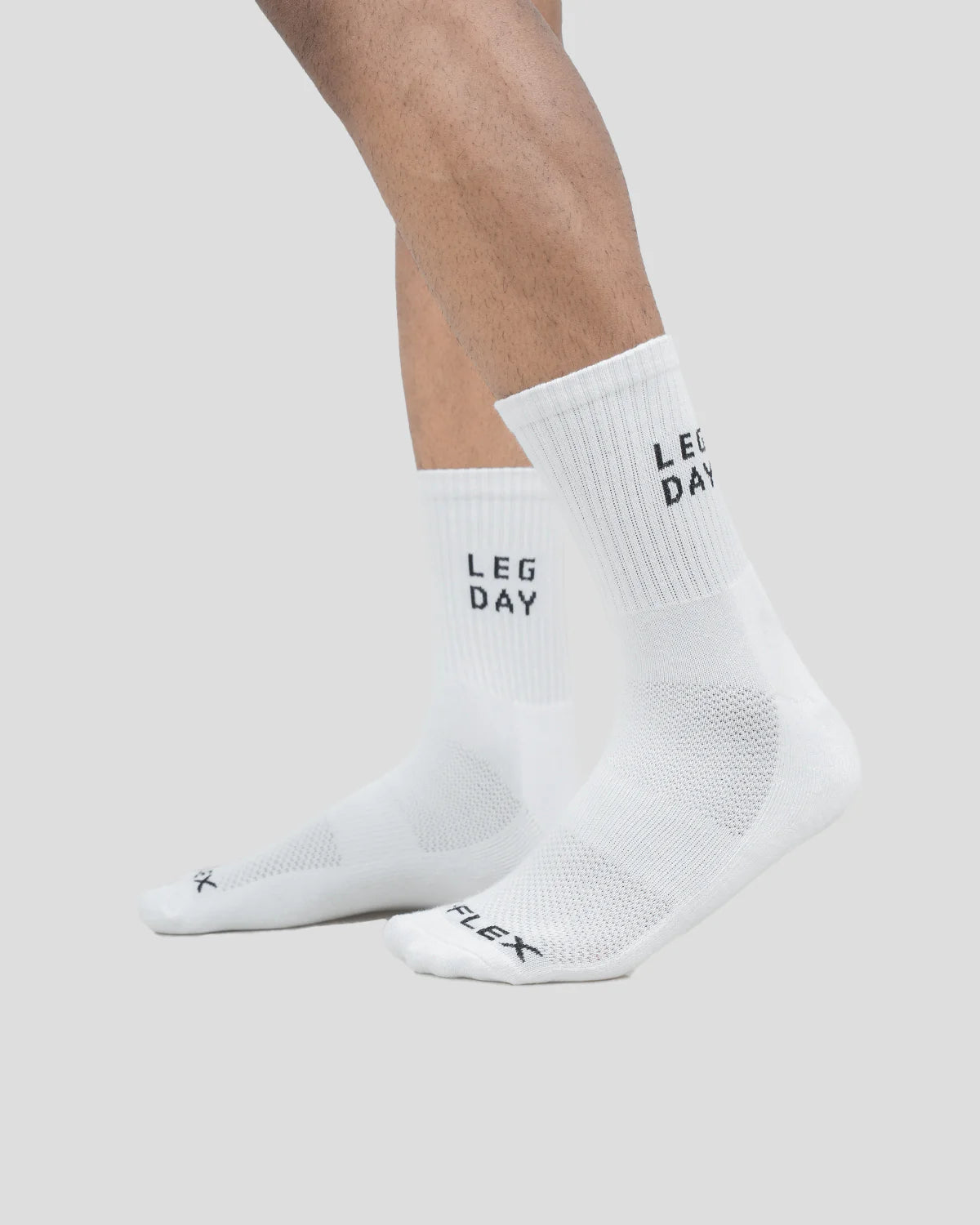Athflex - Training Crew Socks (Pack Of 5 ) - White