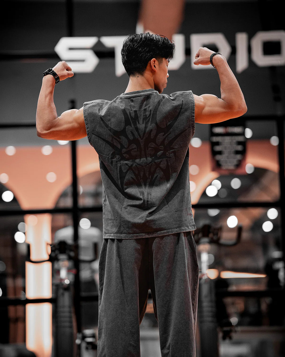 Athflex - Triblade Acid Wash Tank - Stone Grey