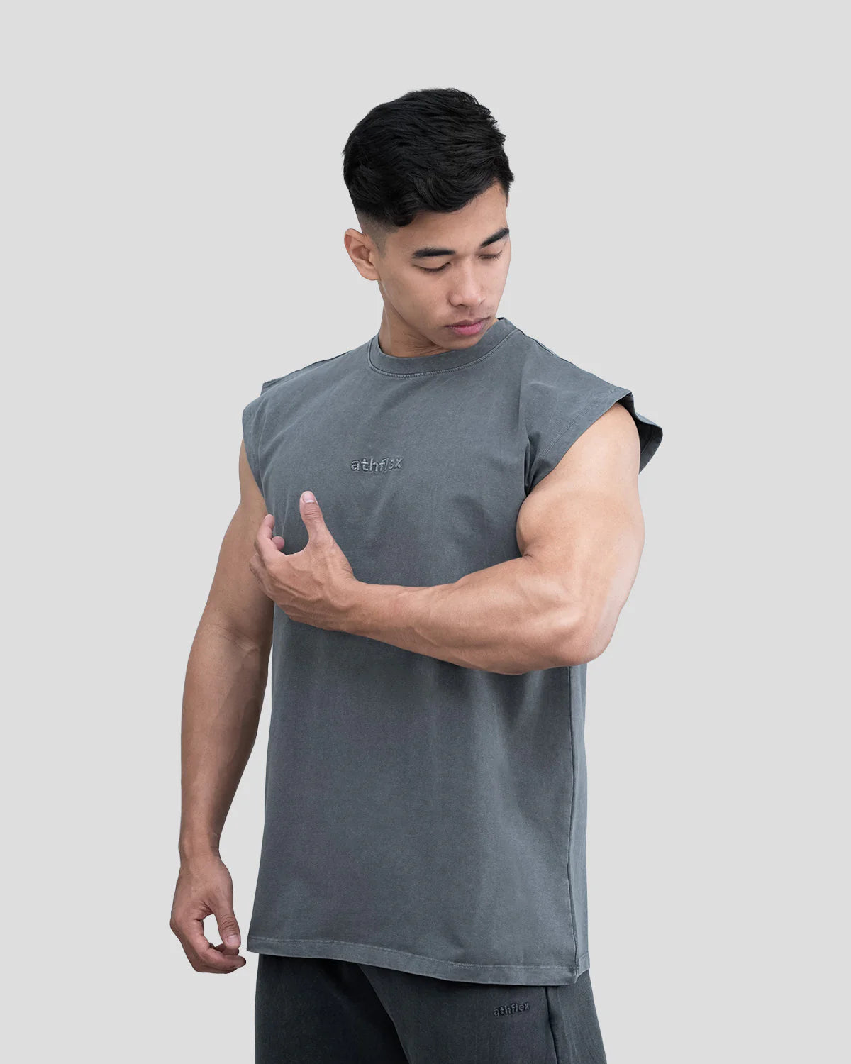 Athflex - Acid Wash Boxy Tank