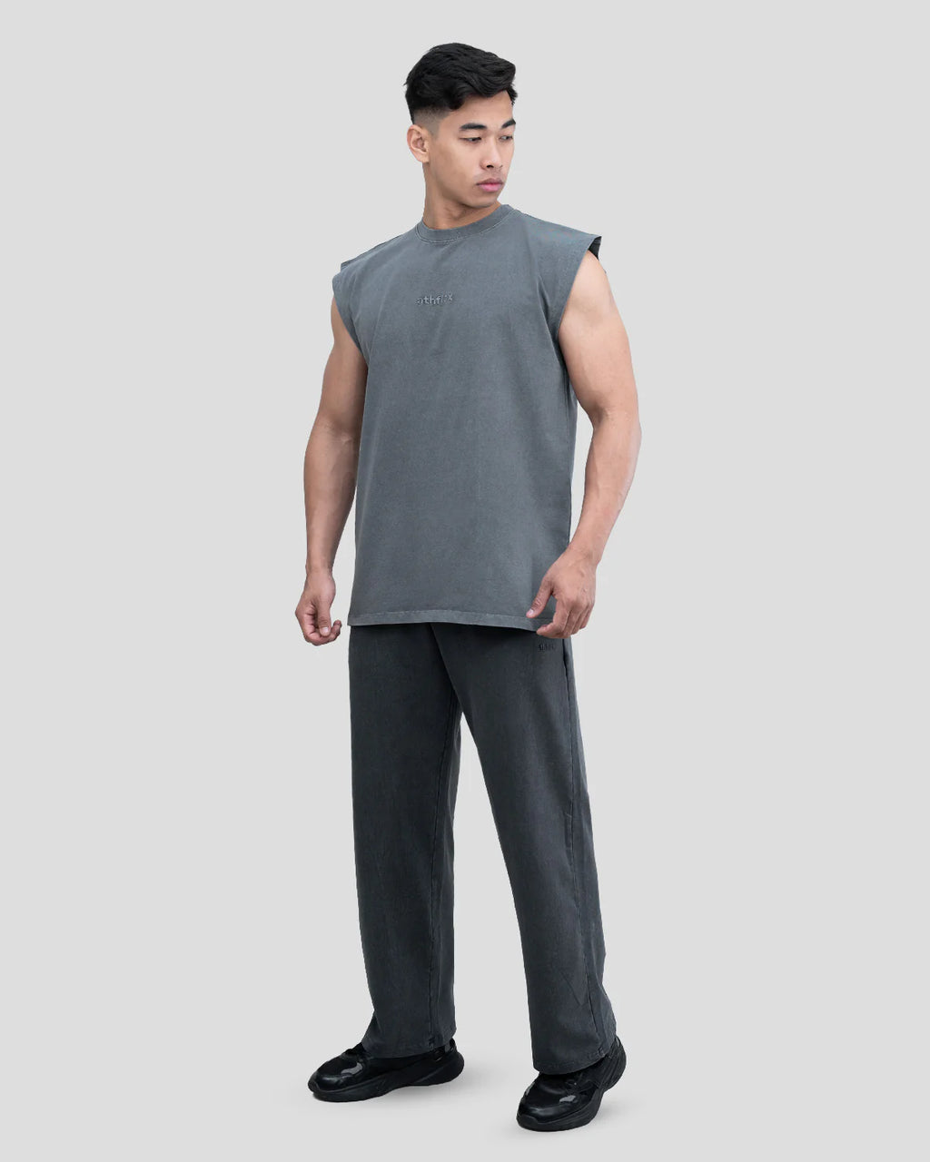 Athflex - Acid Wash Boxy Tank