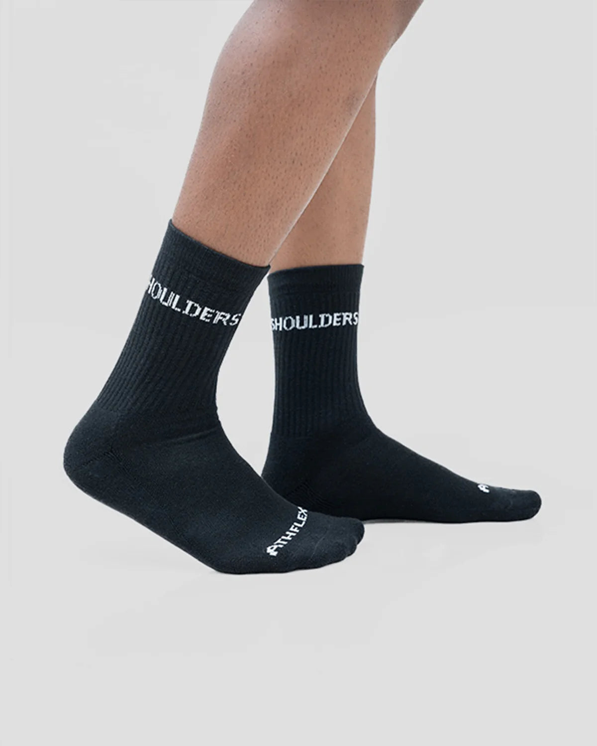 Athflex - Training Crew Socks (Pack Of 5 ) - Black