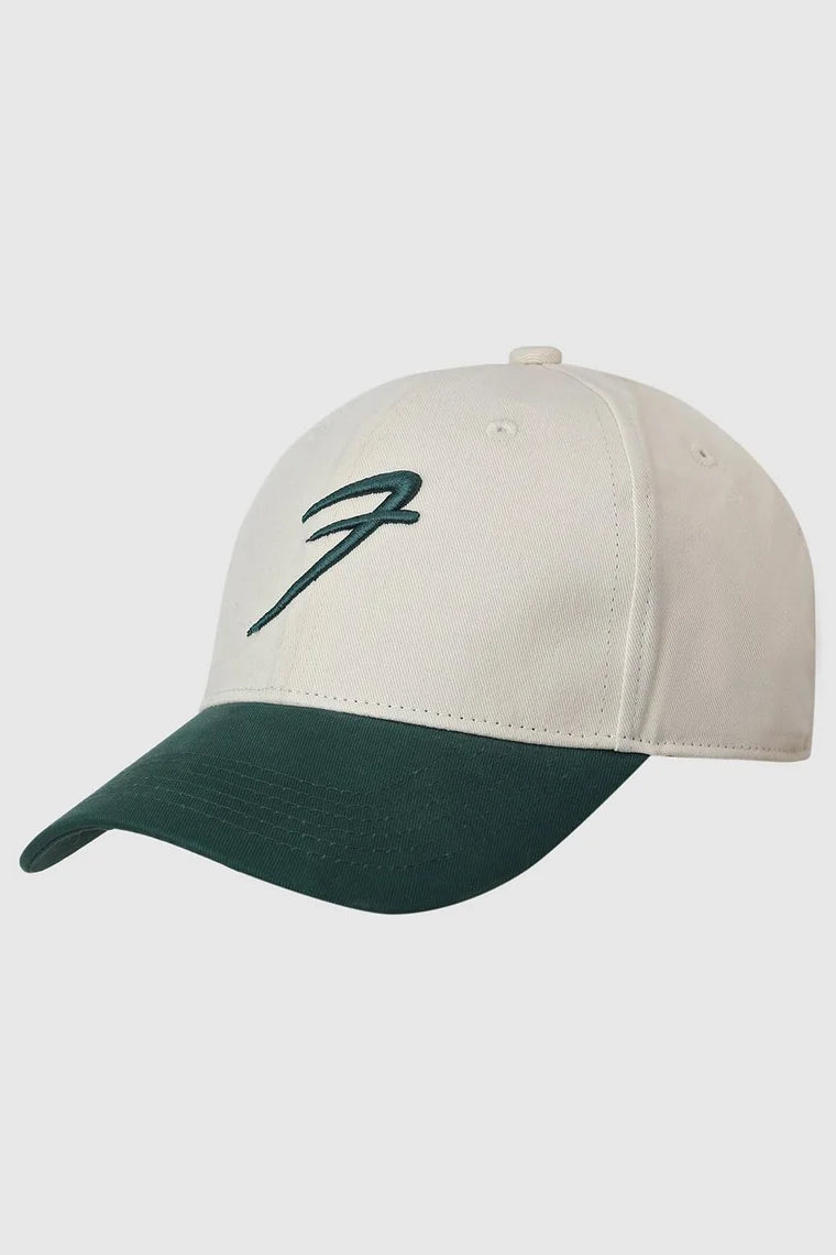 Fuaark Legacy Baseball Cap Beige/Bottle Green