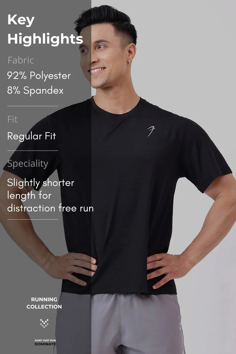 Fuaark Ember Running T-Shirt Black