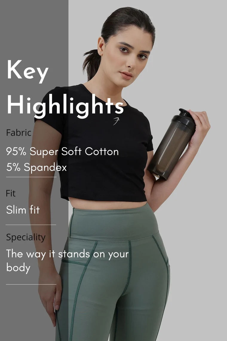 Fuaark Peak Crop Top