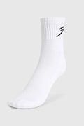 Fuaark Classic Quarter Socks White