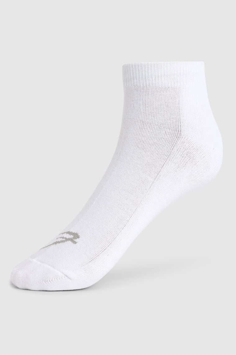 Fuaark Classic Ankle Socks White/Grey