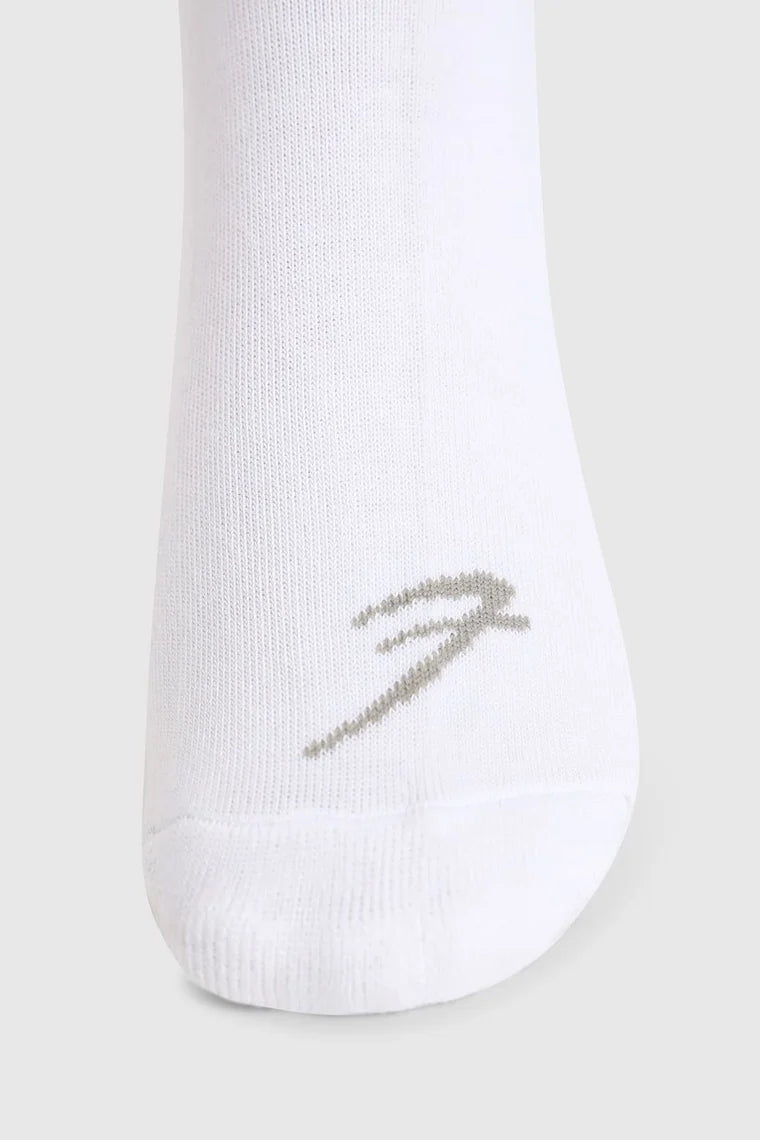 Fuaark Classic Ankle Socks White/Grey