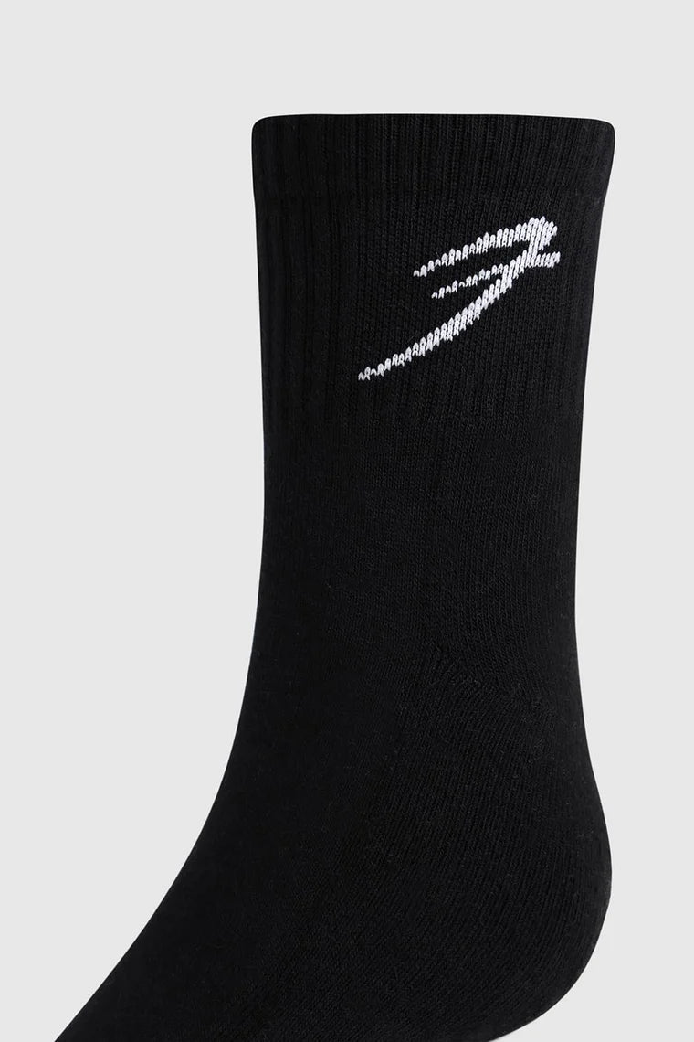 Fuaark Classic Quarter Socks Black