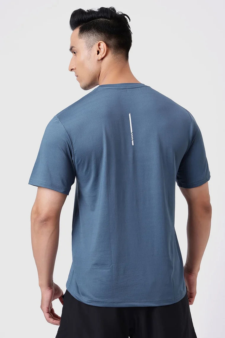 Fuaark Ember Running T-Shirt Light Blue