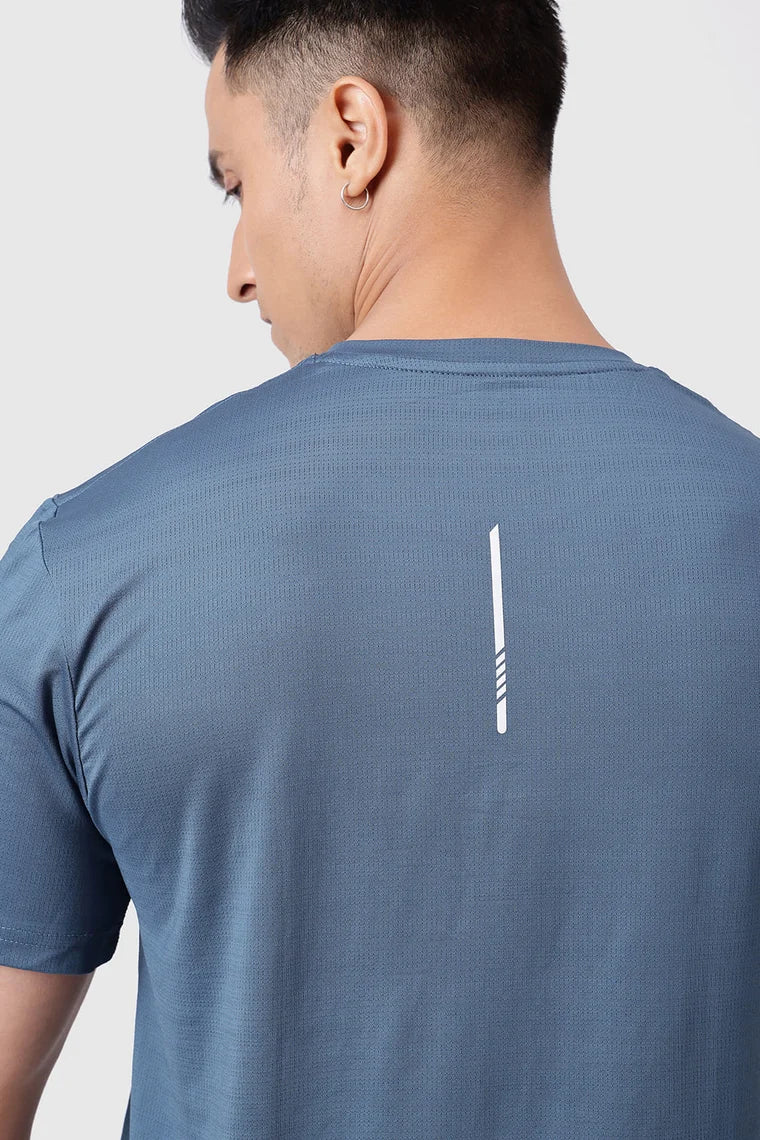 Fuaark Ember Running T-Shirt Light Blue