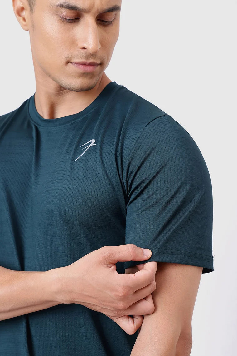 Fuaark Ember Running T-Shirt Bottle Green
