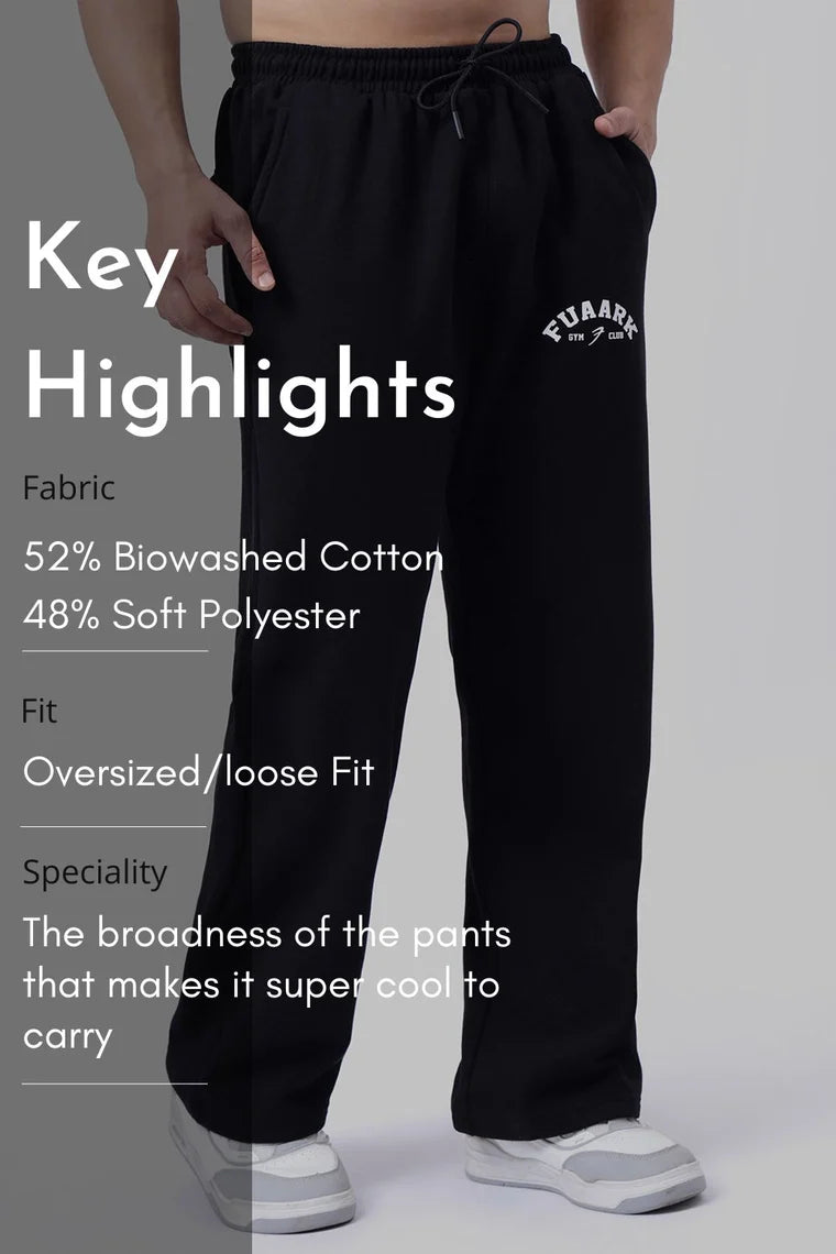 Fuaark Laidback Relaxed Pants Black