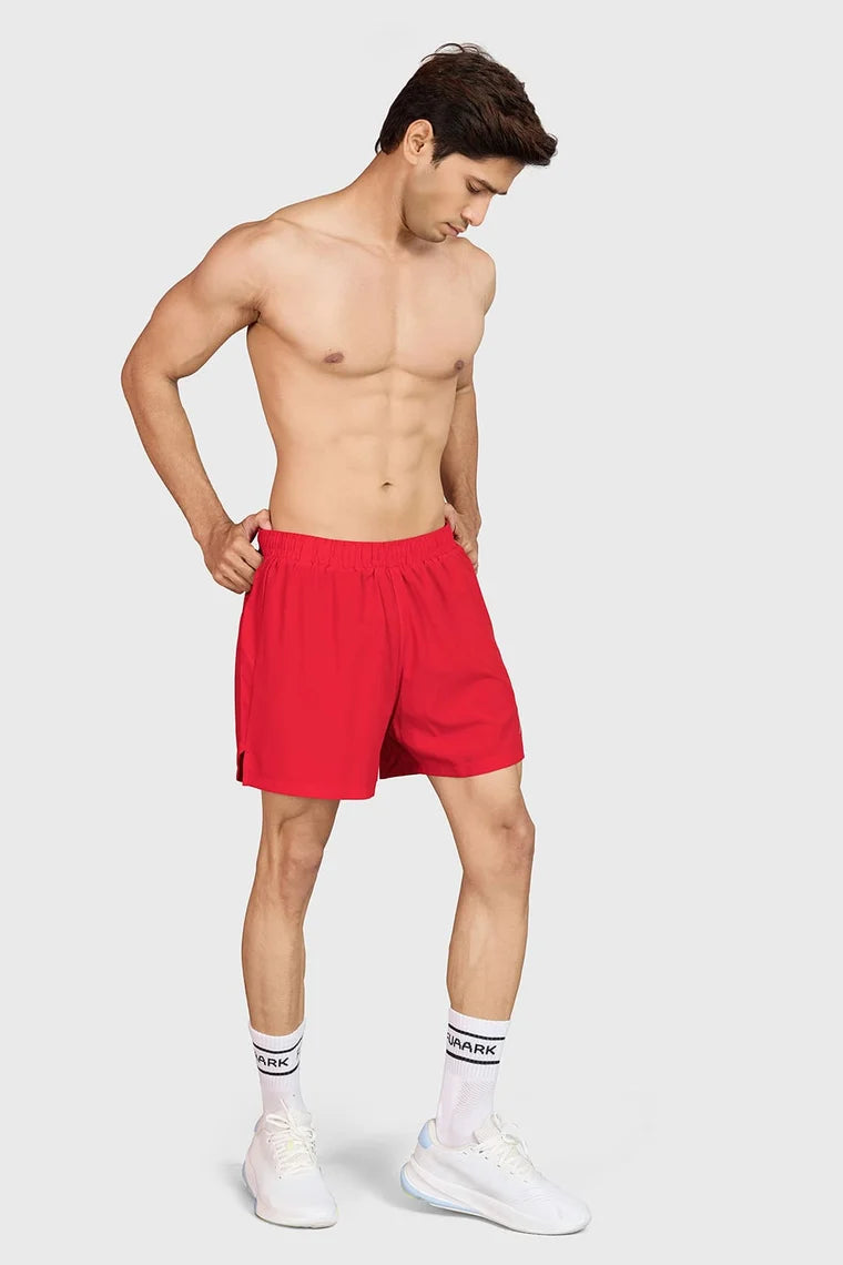 Fuaark Hyper 5" Running Shorts Red
