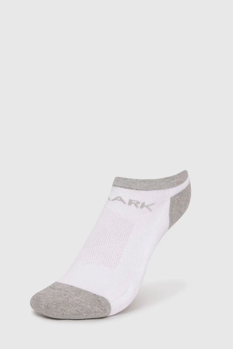 Fuaark No Show Socks White