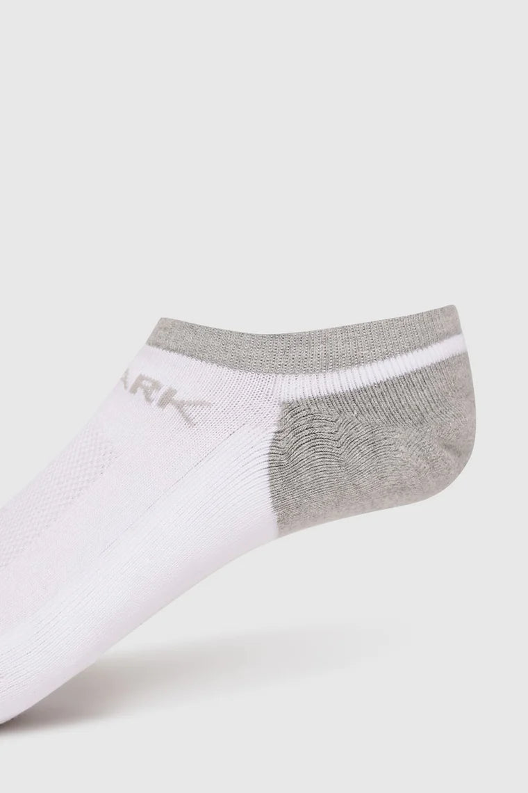 Fuaark No Show Socks White