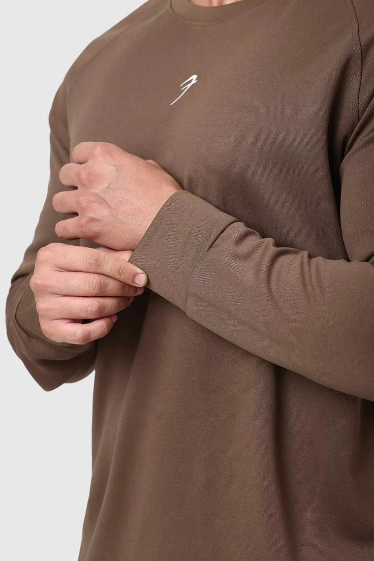 Fuaark Polish Sweatshirt Brown