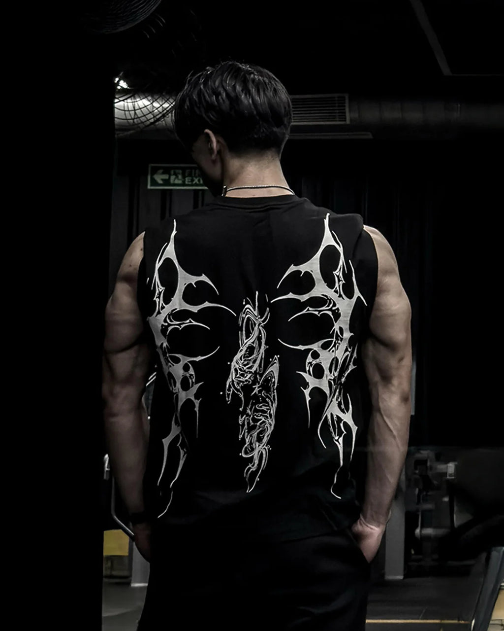 Athflex - Dark Flex Boxy tank