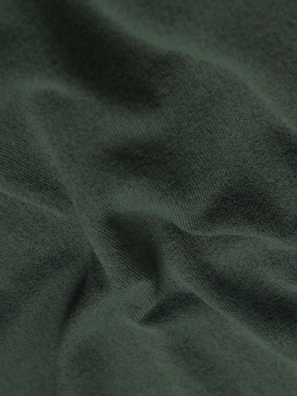 TECHNOSPORT Women Solid High Neck Polyester - Dark Green