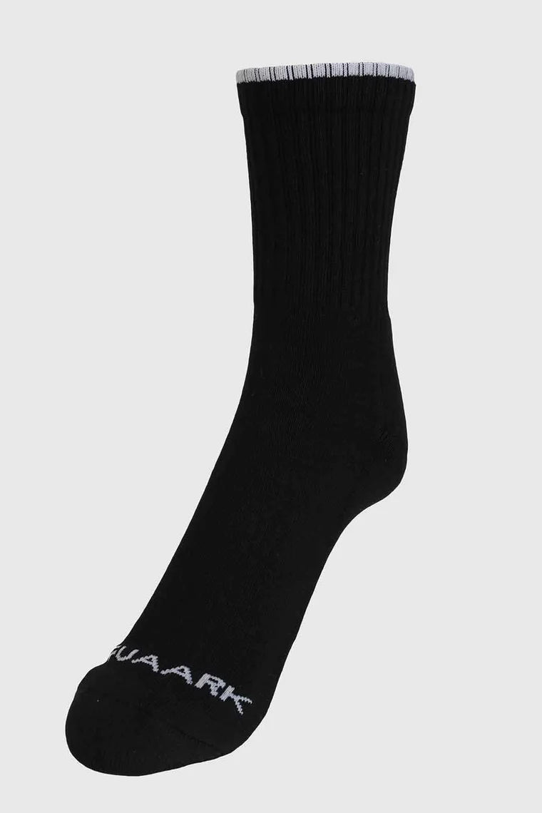 Fuaark Revenge Crew Socks Black