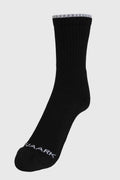 Fuaark Revenge Crew Socks Black