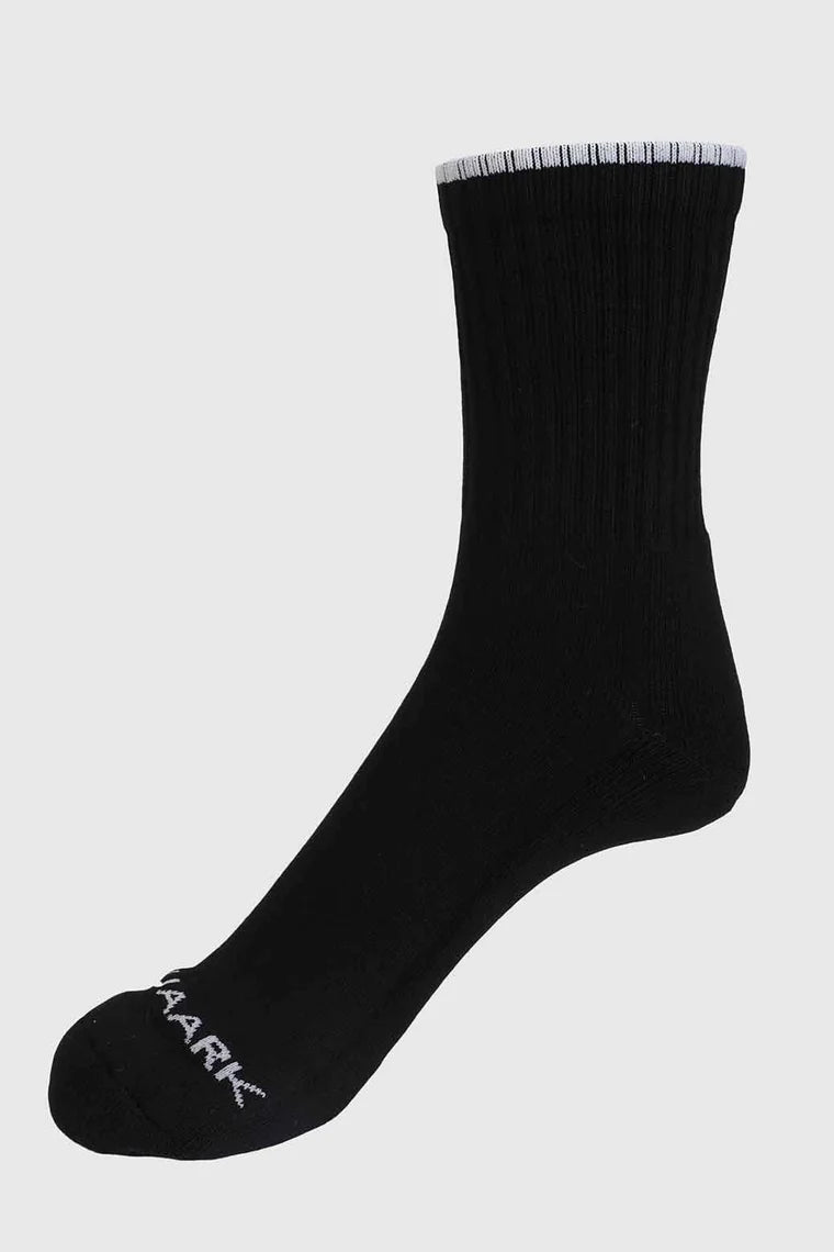 Fuaark Revenge Crew Socks Black
