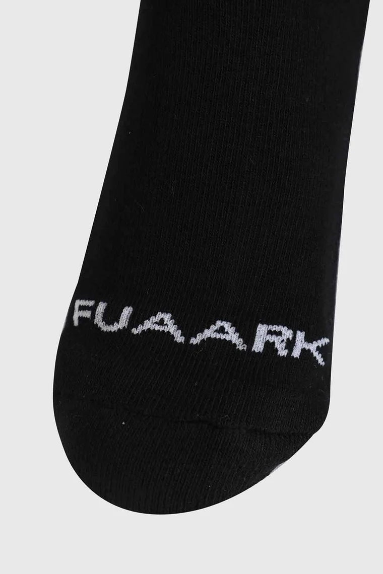 Fuaark Revenge Crew Socks Black