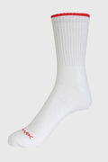 Fuaark Revenge Crew Socks White