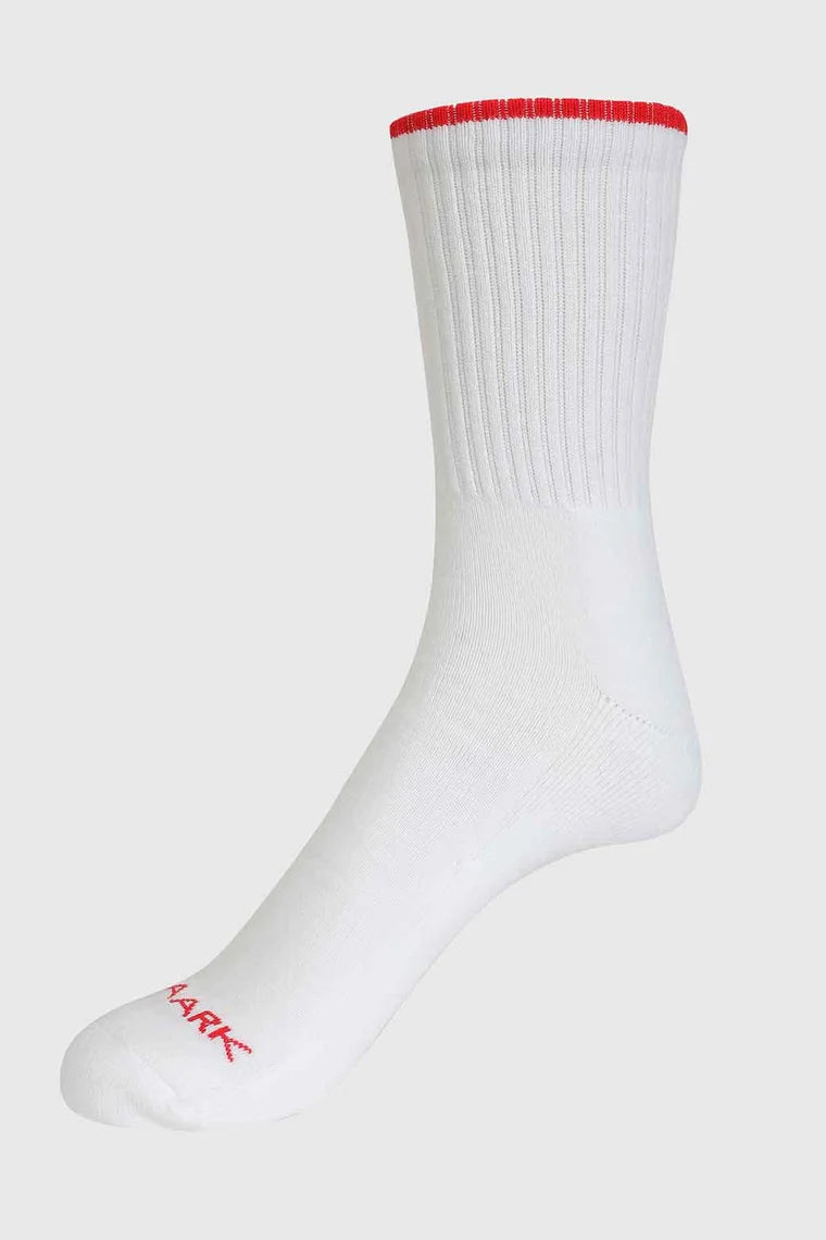 Fuaark Revenge Crew Socks White
