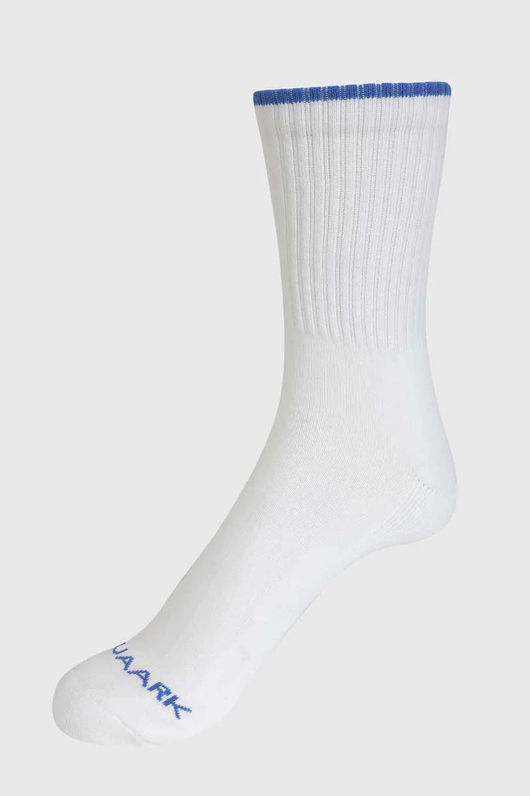 Fuaark Revenge Crew Socks White