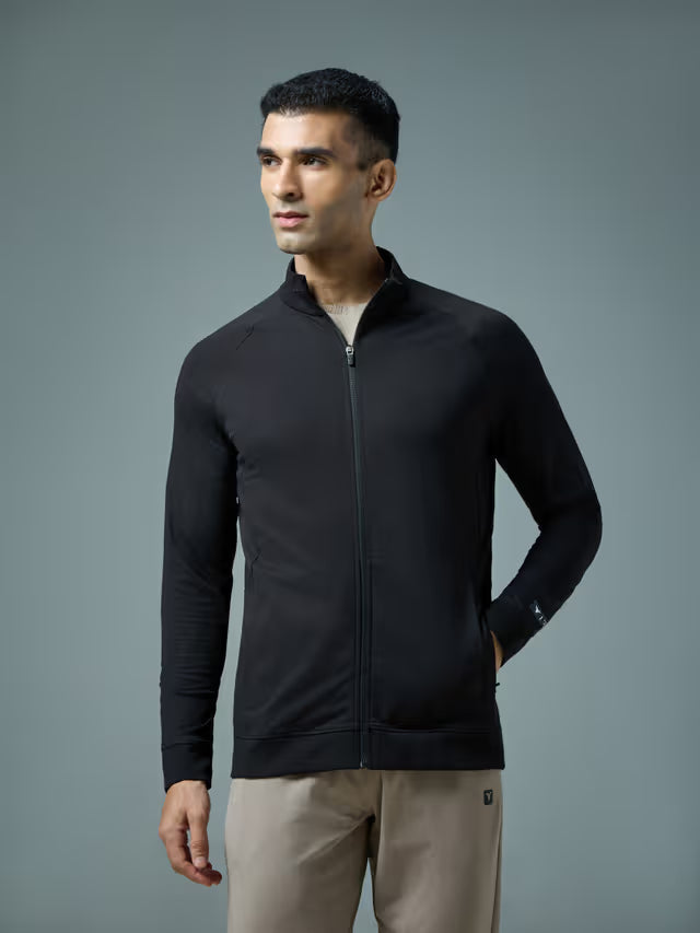 Technosports Mens Basic Hi-Neck Jacket