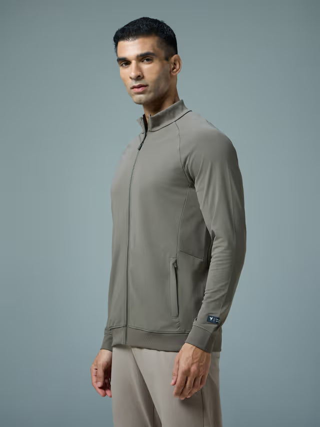 Technosports Mens Basic Hi-Neck Jacket