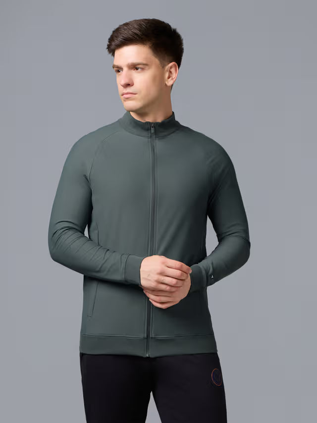 Technosports Mens Basic Hi-Neck Jacket