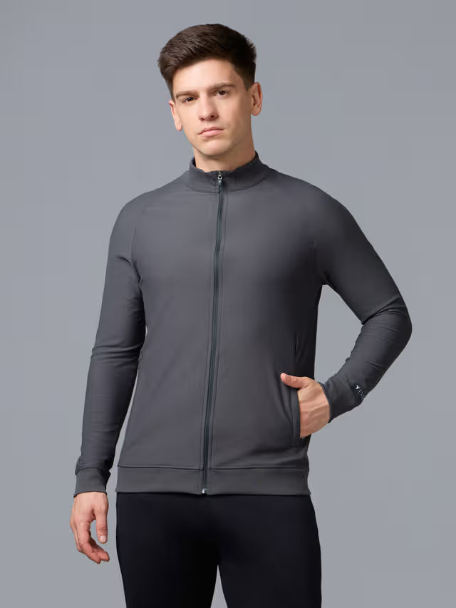 Technosports Mens Basic Hi-Neck Jacket