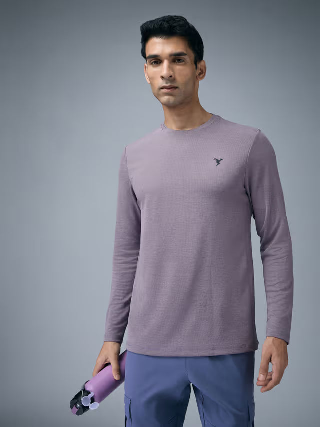 Technosports Mens Basic Crewneck Shirt Full Sleeve
