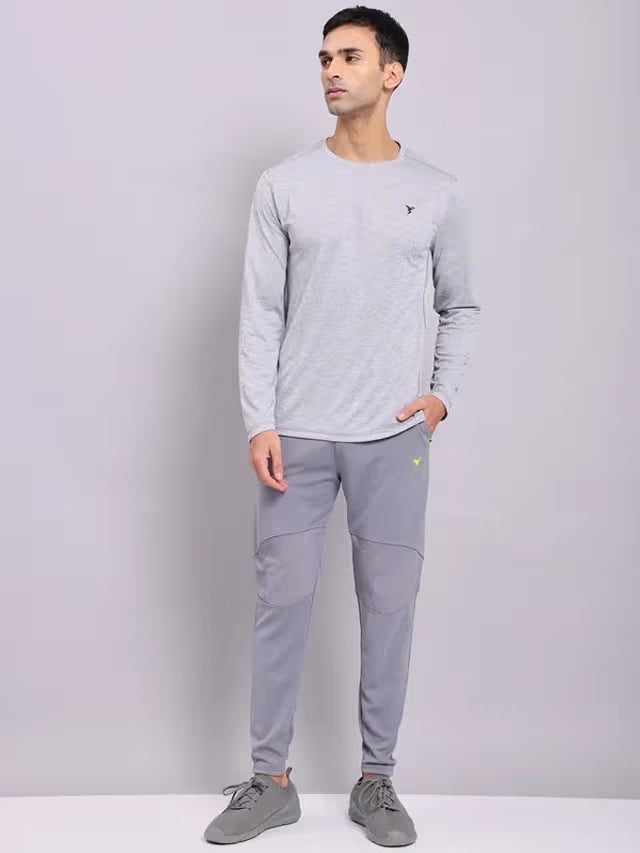 Technosports Mens Basic Crewneck Shirt Full Sleeve